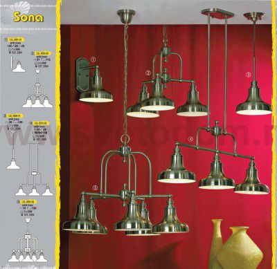 Светильник подвесной Lussole LSL-3006-01 SONA