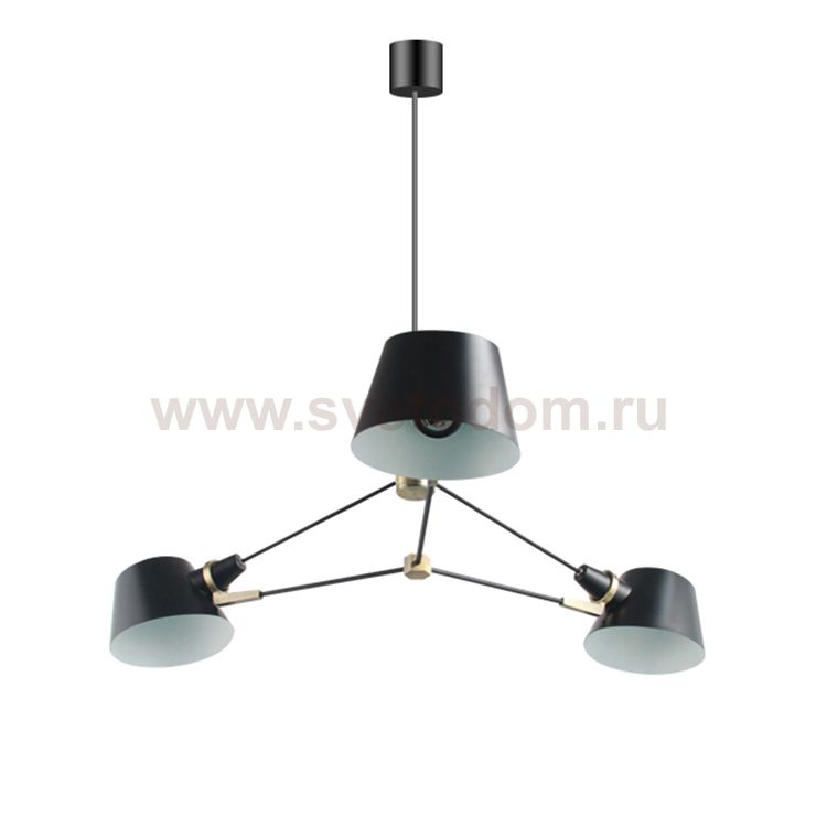 Люстра Delight 9209P/3A black