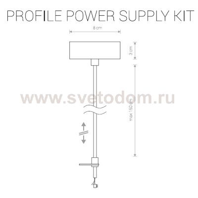Трековая система Nowodvorski PROFILE SUPPLY KIT WHITE 9237