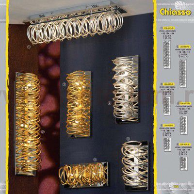 Светильник настенно-потолочный Lussole LSA-5571-05 CHIASSO