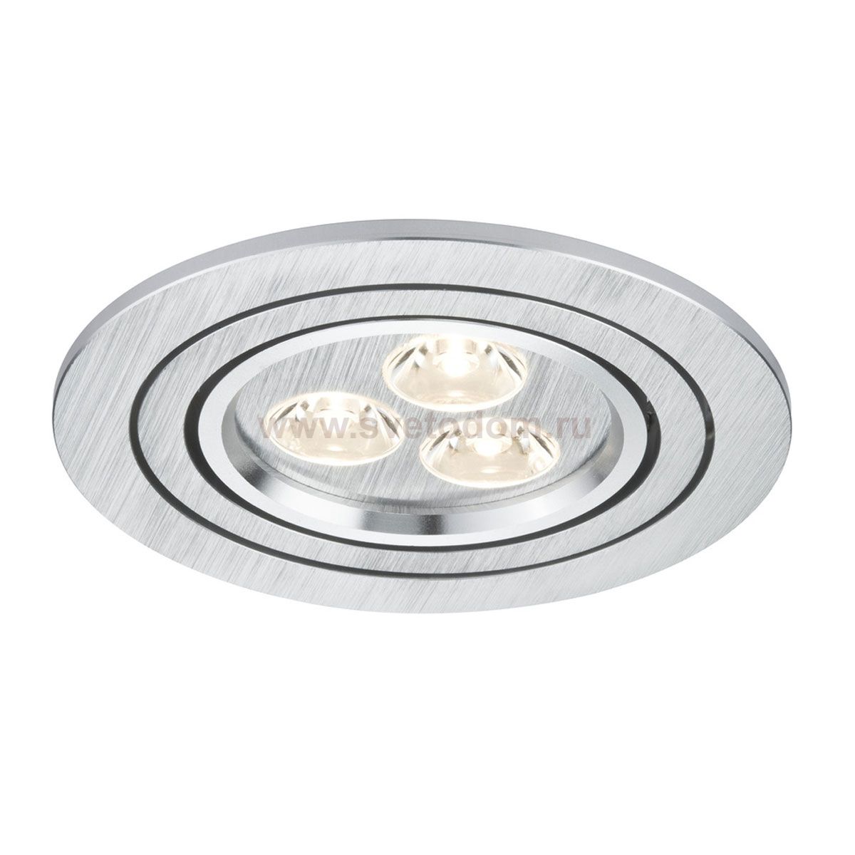 Paulmann 92530 Premium EBL Aria rund schw LED 3x3W Alu