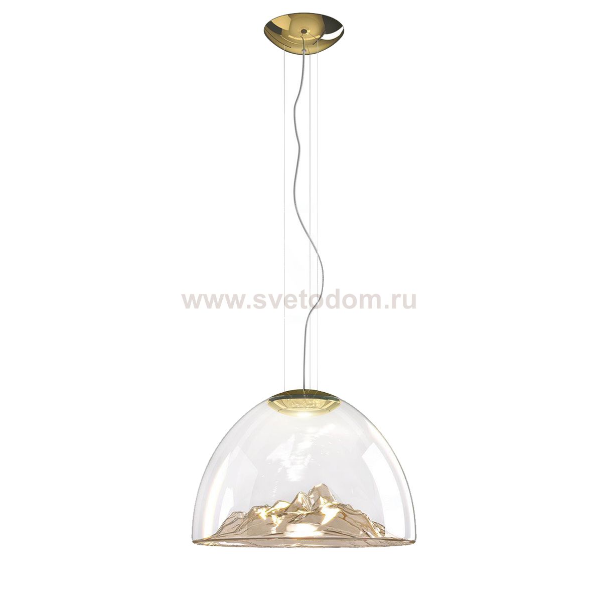 Подвесной светильник 9260P gold