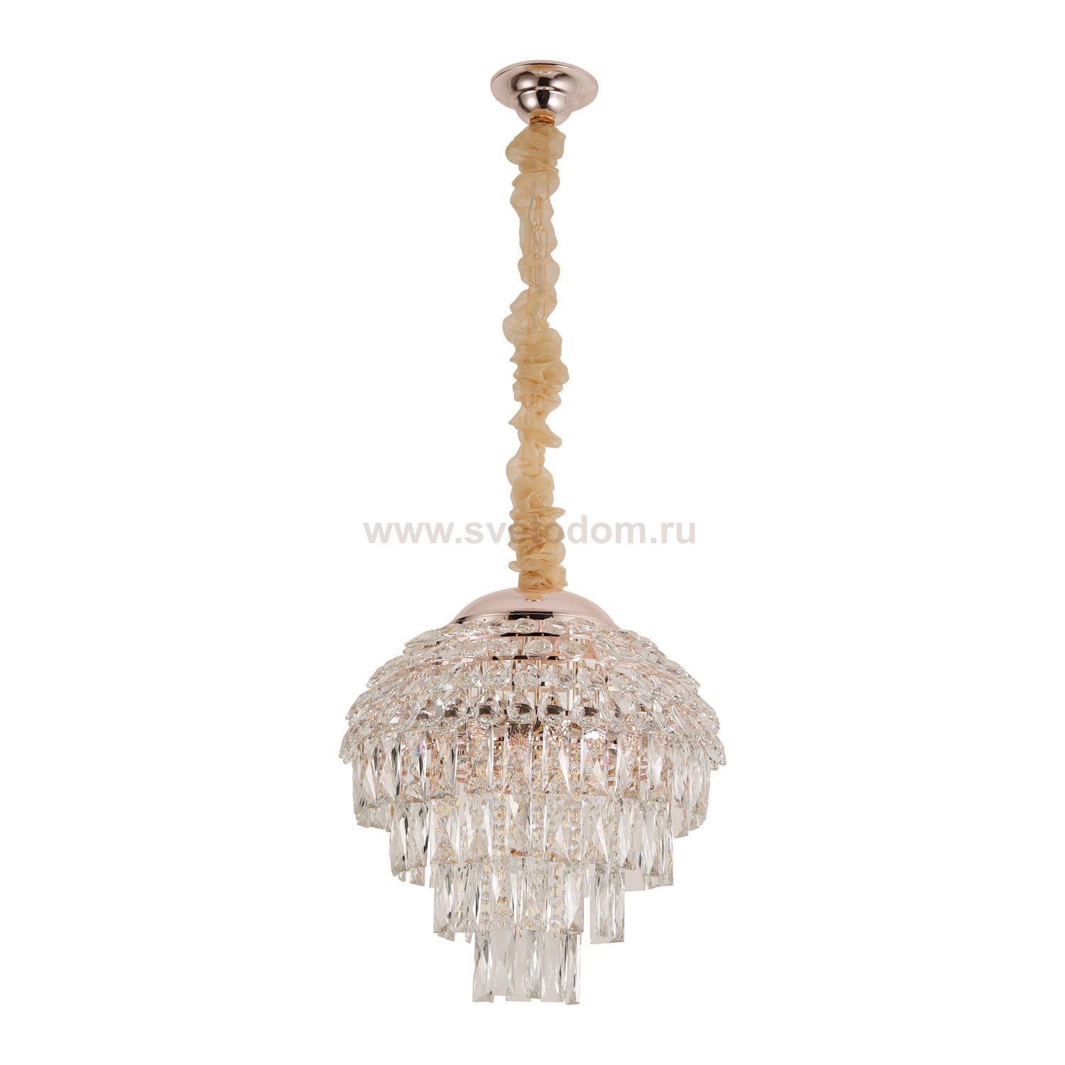 Люстра хрустальная Экономсвет 92707/8GD CL