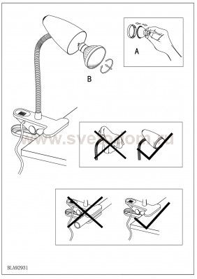 Светильник поворотный спот Eglo 92931 RICCIO 1