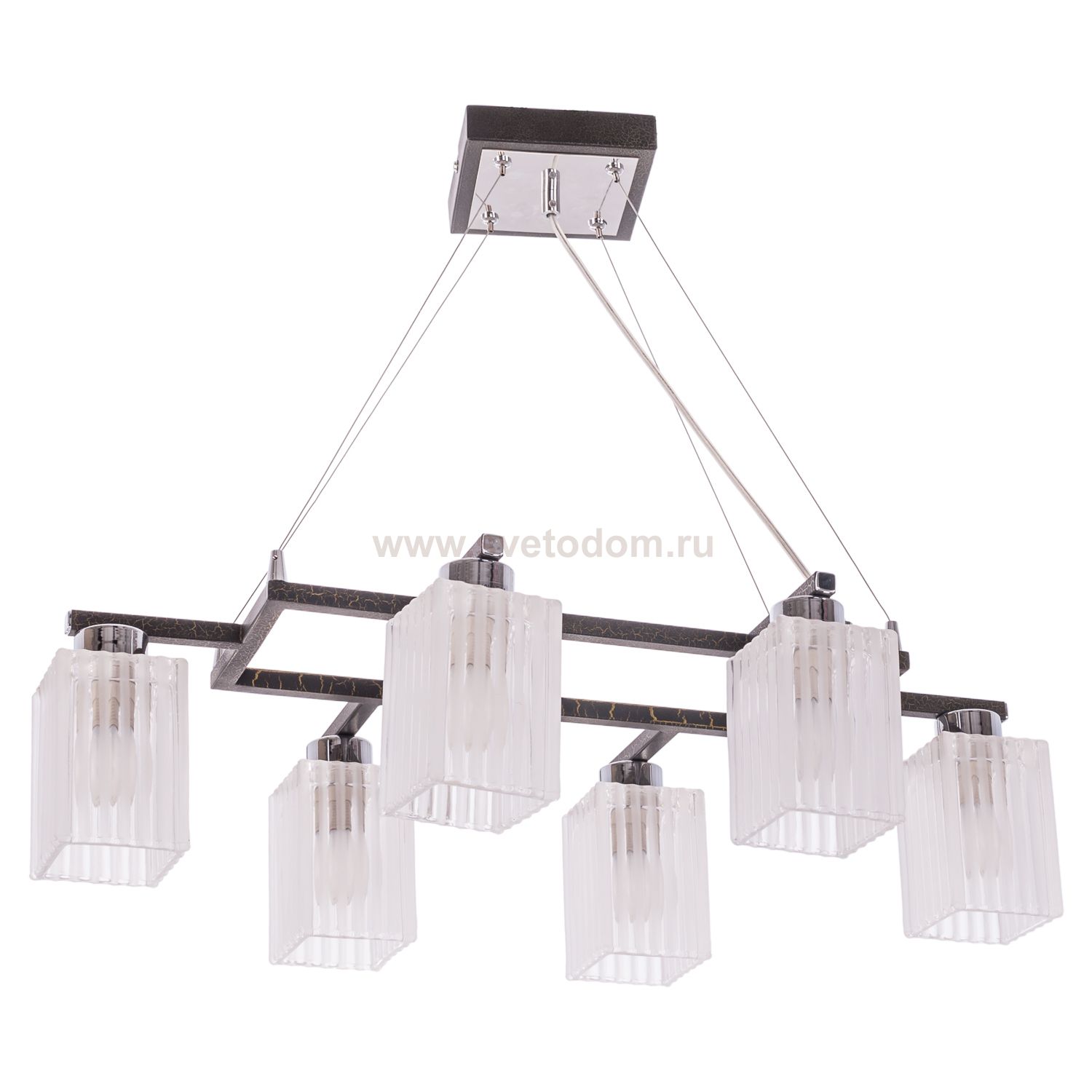 Подвесной светильник 93003/6CH+BKGD FR Gerhort