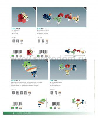 Детский светильник Eglo 93142 TAYA 1