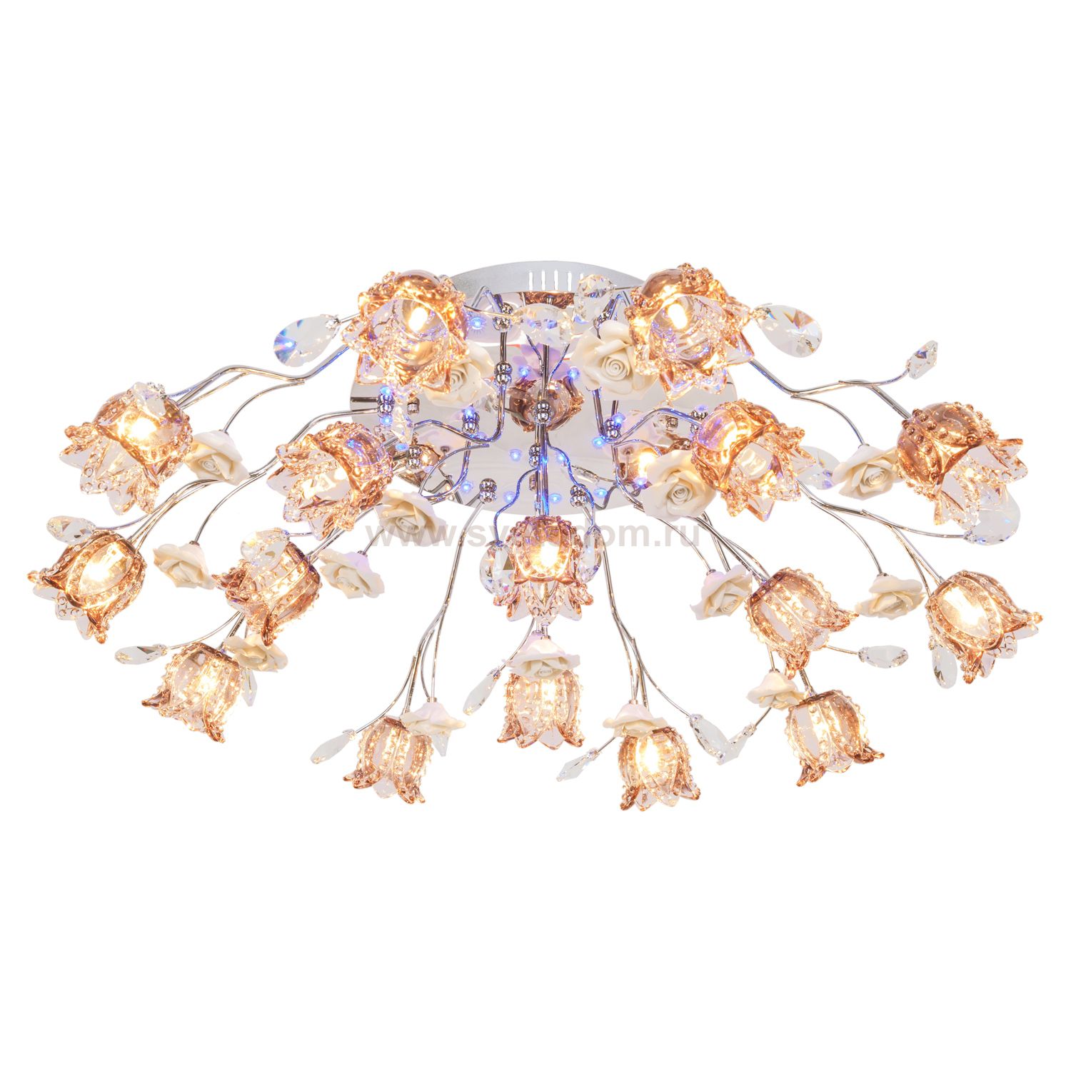 Светильник ЭкономСвет 9323/16B CR RC RGBLED