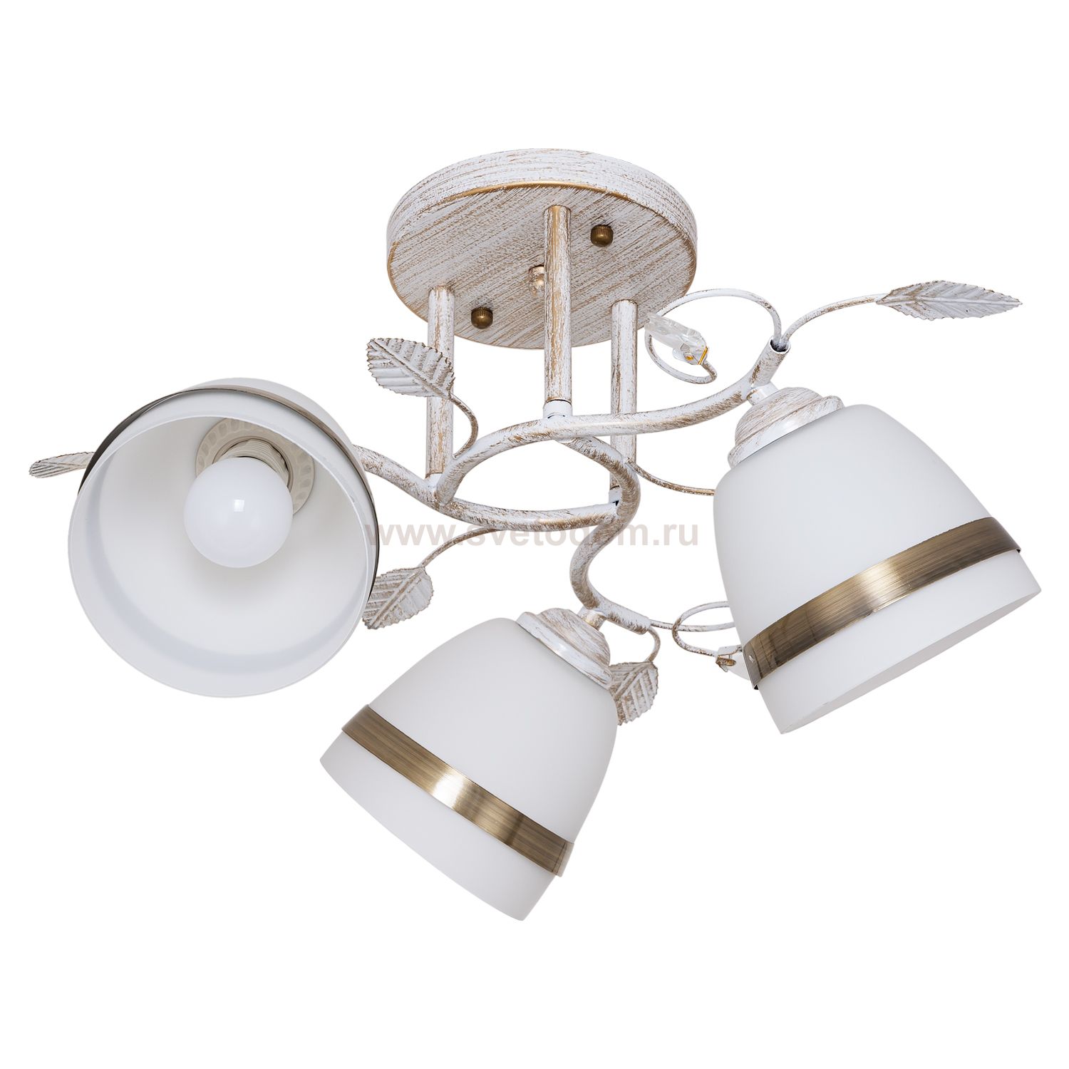 Светильник ЭкономСвет 9352/3WG WT+AB