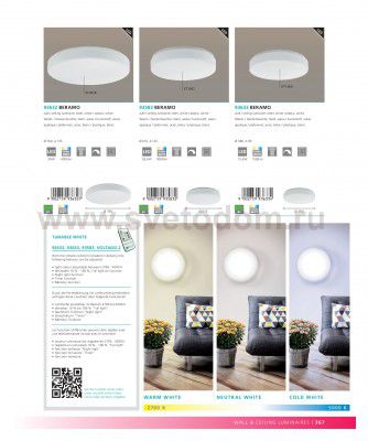 Настенно-потолочный светильник Eglo 93583 BERAMO