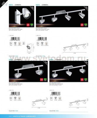 Светильник поворотный спот Eglo 93675 CORBERA