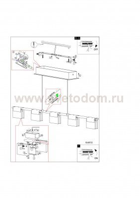 Светильник подвесной Eglo 93732 CLAP 1