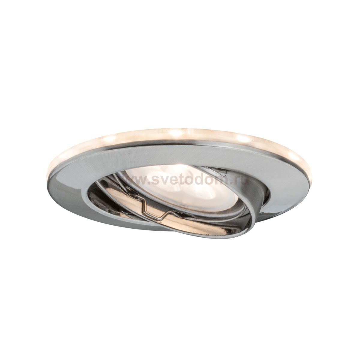 Paulmann 93800 Star EBLschw m.LED Ring Shine 3x4,5W Eis