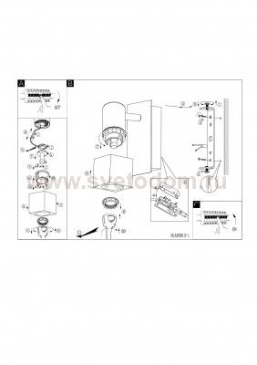Светильник поворотный спот Eglo 93813 NOCERA