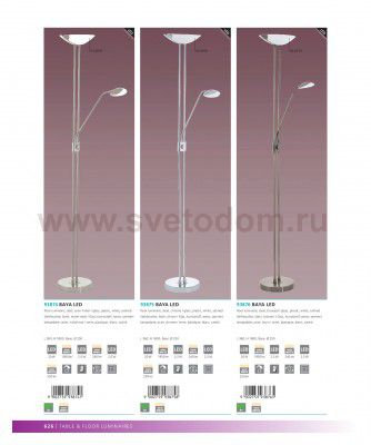 Торшер напольный Eglo 93875 BAYA LED