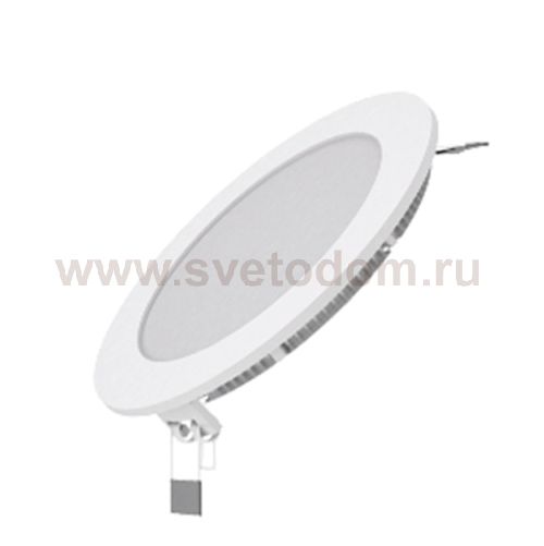 Встраиваемый светильник Gauss ультратонкий круглый IP20 9W, 145х22, ?130, 3000K 610лм (939111109)