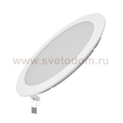 Встраиваемый светильник Gauss ультратонкий круглый IP20 12W,170х22, ?155, 3000K 880лм (939111112)