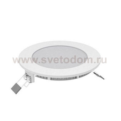 Встраиваемый светильник Gauss ультратонкий круглый IP20 9W, 145х22, ?130, 4000K 660лм (939111209)