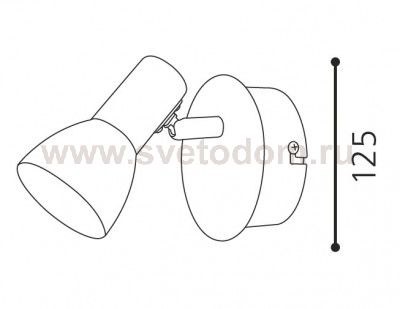 Настенно-потолочный светильник Eglo 94151 DAKAR 5