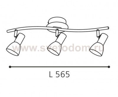 Светильник поворотный спот Eglo 94153 DAKAR 5