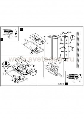Светильник спот Eglo 94162 ERVAS
