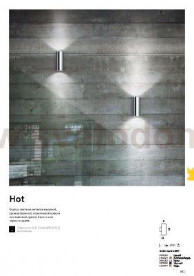 Ideal Lux LOOK AP2 CROMO