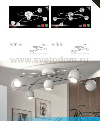 Настенно-потолочный светильник Eglo 94252 LOCANDA