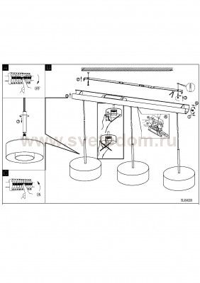 Подвесный светильник Eglo 94259 ESTOSA