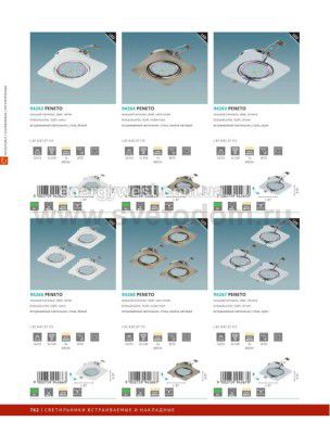 Встраиваемый и накладный светильник Eglo 94267 PENETO