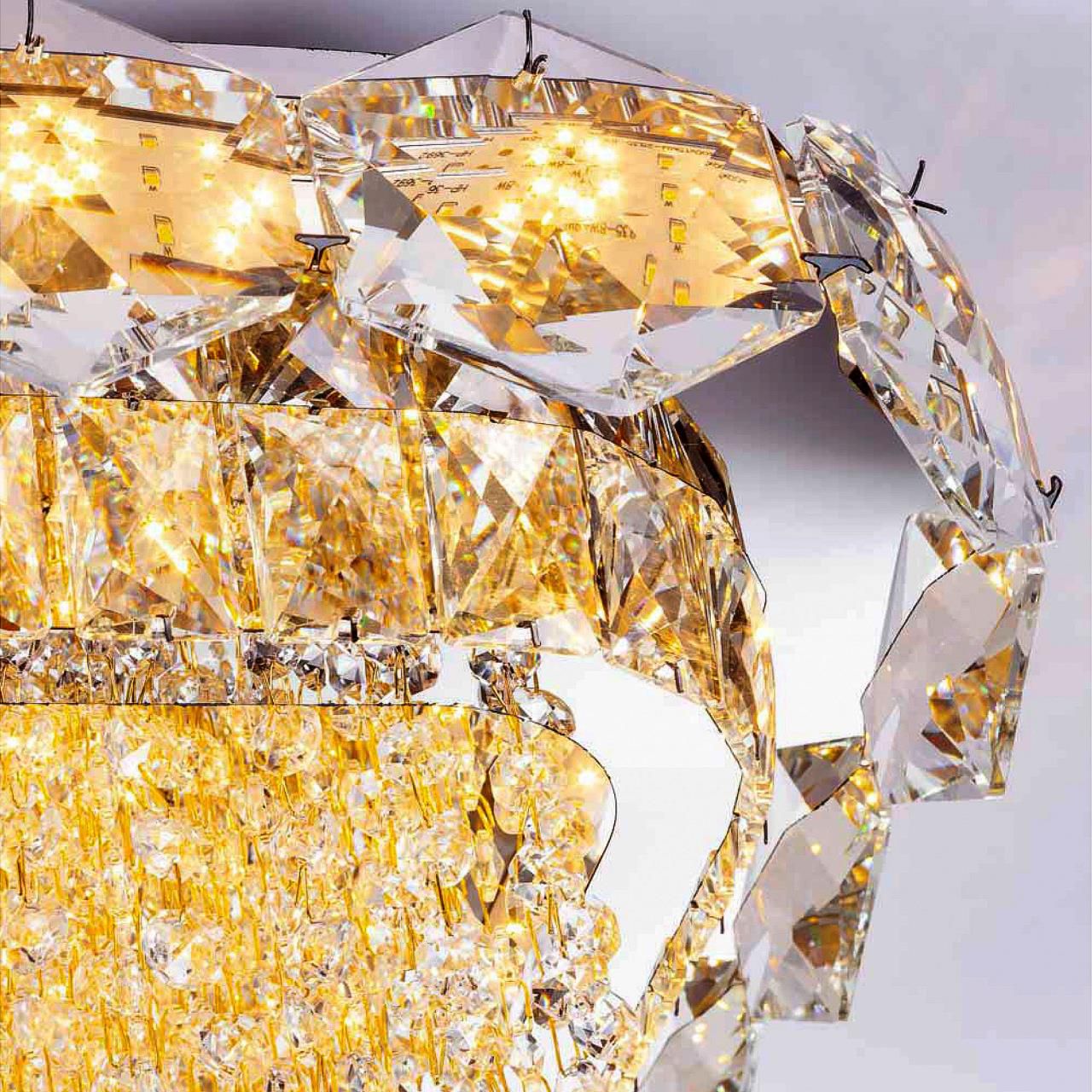 Потолочная люстра LED4U  L9428-500-500 с функцией УД