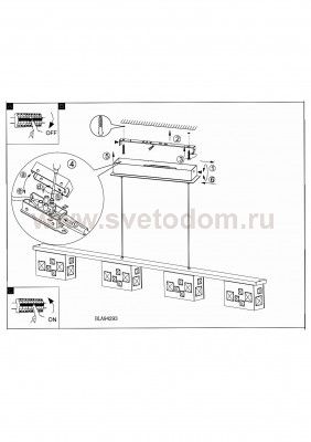 Подвесный светильник Eglo 94293 TRESANA