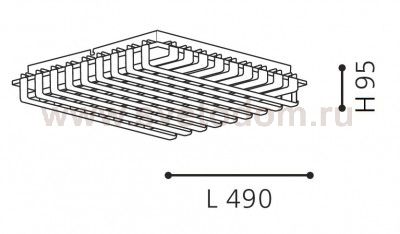 Настенно-потолочный светильник Eglo 94315 LONZASO