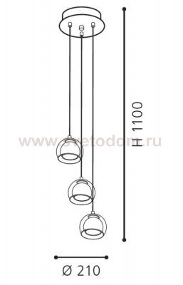 Светильник подвесной Eglo 94318 ASCOLESE