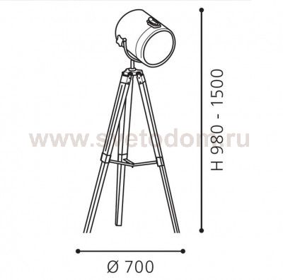 Торшер напольный Eglo 94371 UPSTREET