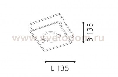 Настенно-потолочный светильник Eglo 94372 VARALLO