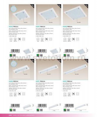 Настенно-потолочный светильник Eglo 94446 PRIOLA