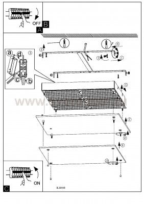 Настенно-потолочный светильник Eglo 94448 PRIOLA