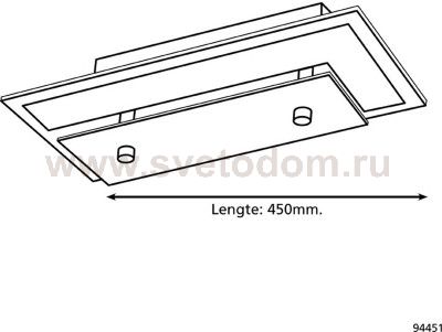 Настенно-потолочный светильник Eglo 94451 PRIOLA
