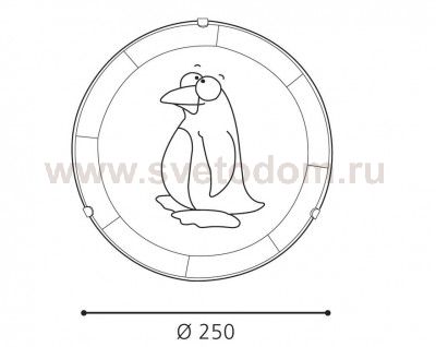 Настенно-потолочный светильник Eglo 94457 BIUBIU