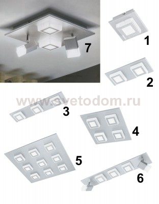 Настенно-потолочный светильник Eglo 94512 MASIANO