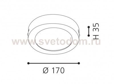 Встраиваемый и накладный светильник Eglo 94523 FUEVA 1