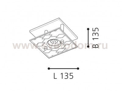 Настенно-потолочный светильник Eglo 94574 DOYET