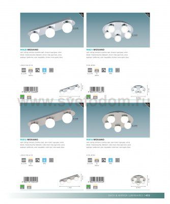 Настенно-потолочный светильник Eglo 94628 MOSIANO