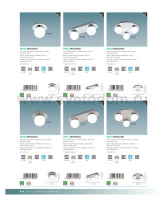 Настенно-потолочный светильник Eglo 94629 MOSIANO