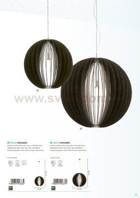 Светильник подвесной Eglo 94636 COSSANO