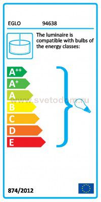 Светильник подвесной Eglo 94638 COSSANO