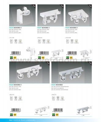 Светильник поворотный спот Eglo 94648 NOVORIO 1