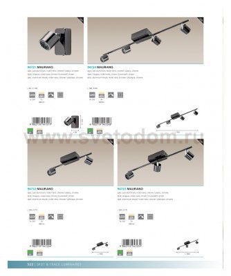 Светильник спот Eglo 94722 MAURANO