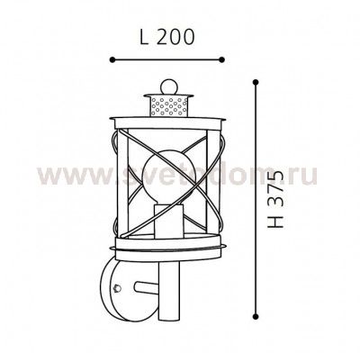 Светильник уличный Eglo 94842 HILBURN