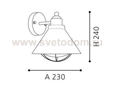 Светильник уличный Eglo 94859 BARROSELA