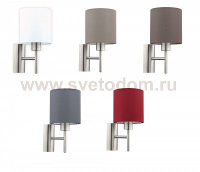 Текстильный светильник бра Eglo 94927 PASTERI